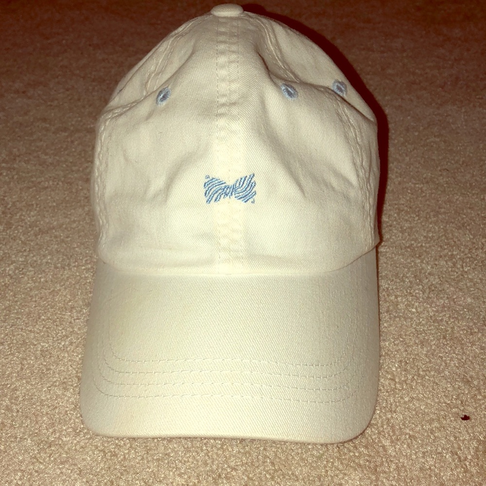 Fraternity collection white and blue bow tie hat